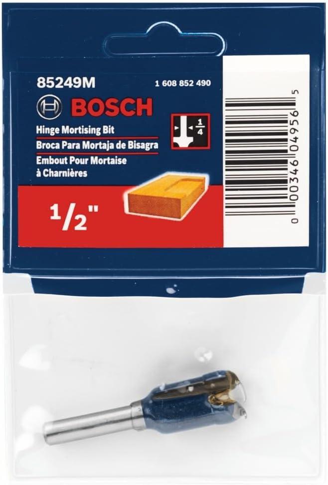 imageBosch 85249M 12 in x 34 in Carbide Tipped Hinge Mortising Bit