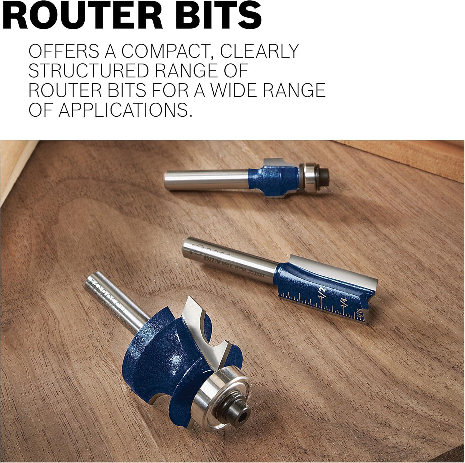 imageBosch 85666M 316 in x 1116 in Carbide Tipped Edge Beading Bit