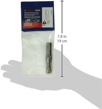 imageBosch 85906M 12 in x 114 in Solid Carbide 2Flute Downcut Spiral Bit