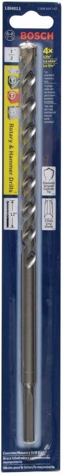 imageBosch Accessories LBH012 58 x 6 Round Hammer Drill Bit12