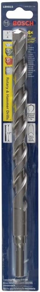 imageBosch Accessories LBH012 58 x 6 Round Hammer Drill Bit34