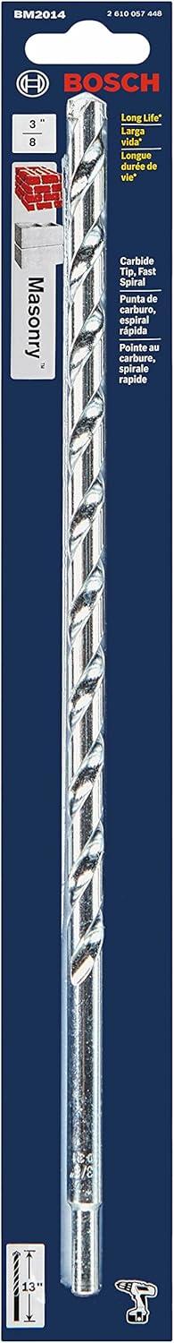 imageBosch BM2014 38 in X 11 in X 13 in Fast Spiral Rotary Masonry Drill Bit