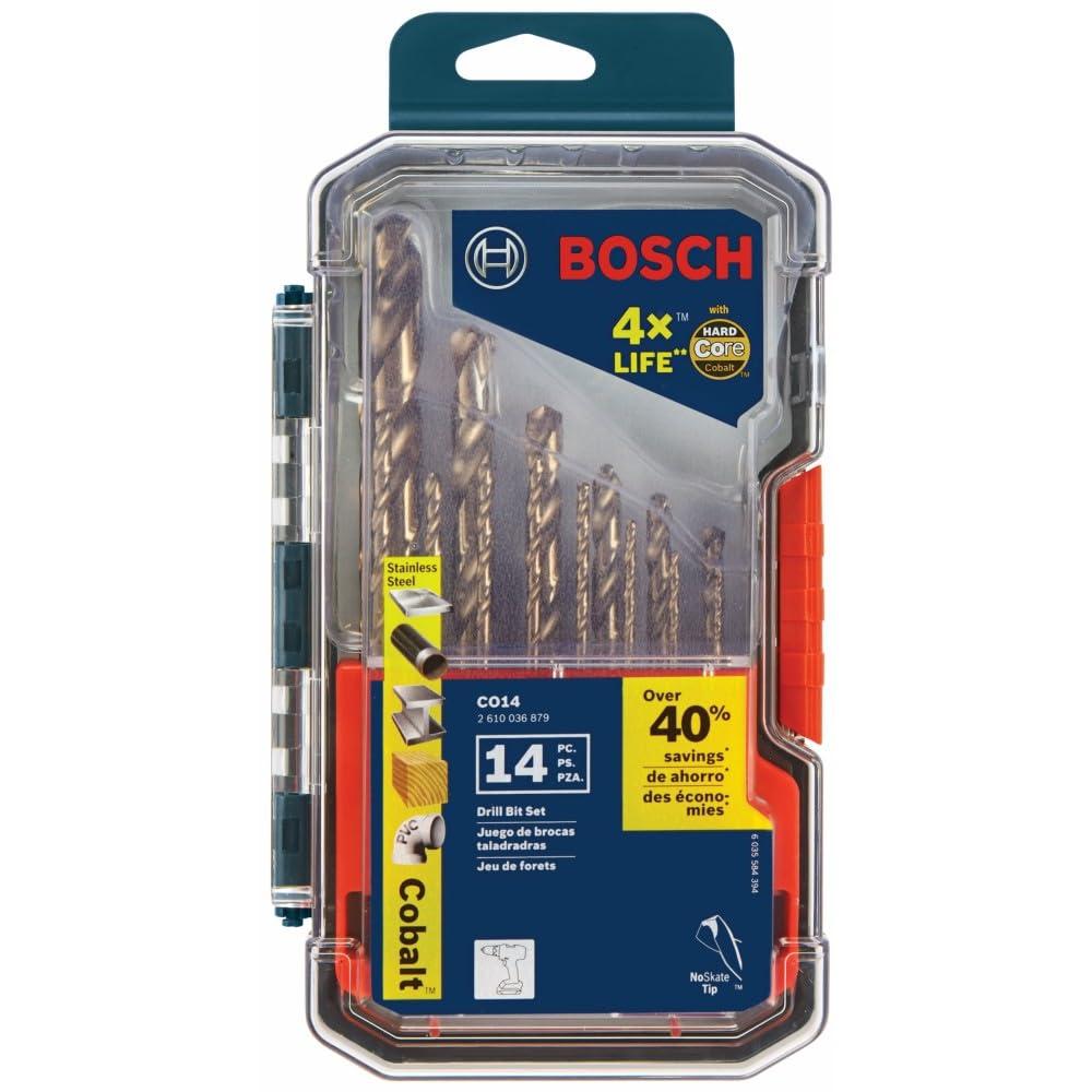 imageBosch CO2148 2164 in x 458 in Cobalt Drill BitAssorted