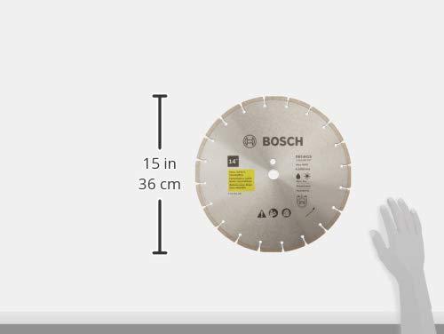 imageBosch DB441C 4 in Premium Segmented Rim Diamond Blade for Universal Rough Cuts14 In