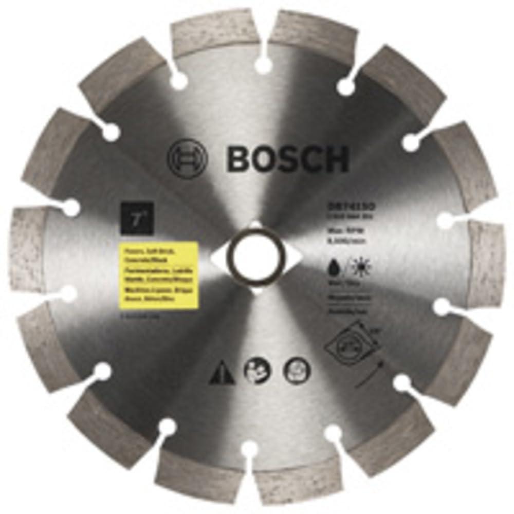 imageBosch DB441C 4 in Premium Segmented Rim Diamond Blade for Universal Rough Cuts7 In