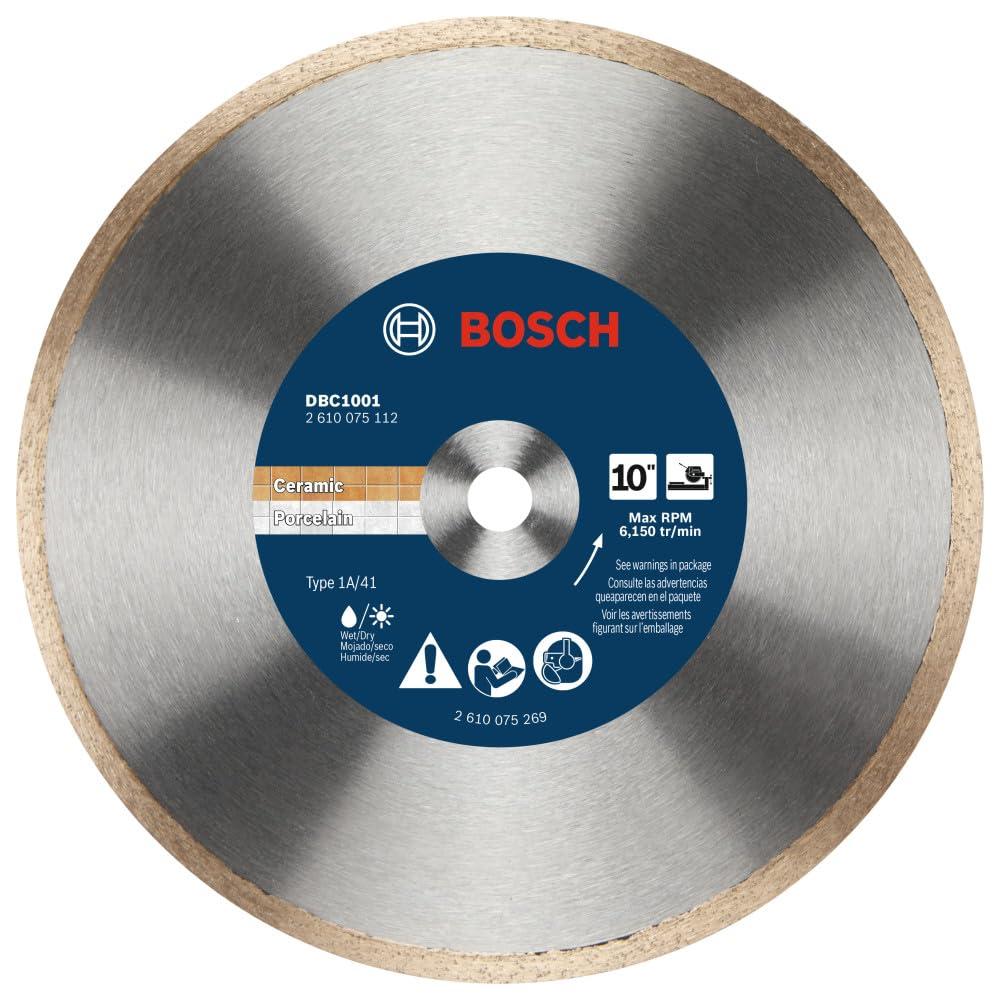 imageBosch DBC0502 5 in Premium Continuous Rim Diamond Wheel for Precise Cuts10 DIAMETER