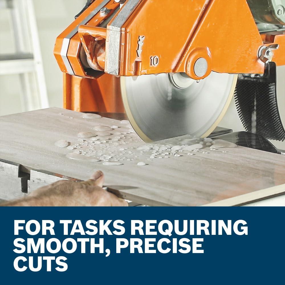 imageBosch DBC0502 5 in Premium Continuous Rim Diamond Wheel for Precise Cuts7 DIAMETER
