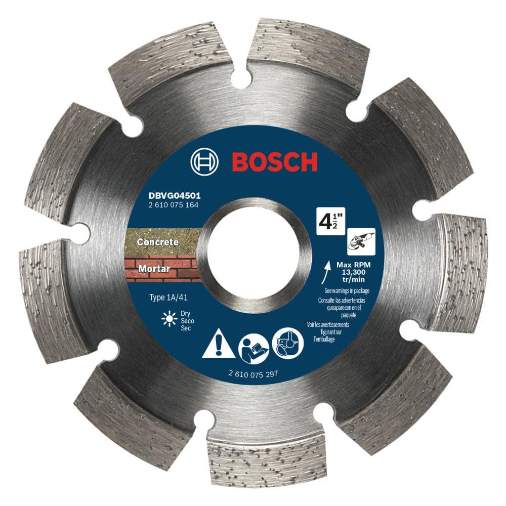 imageBosch DBTP0501 5 in Premium Segmented Tuckpointing Blade412 DIAMETER