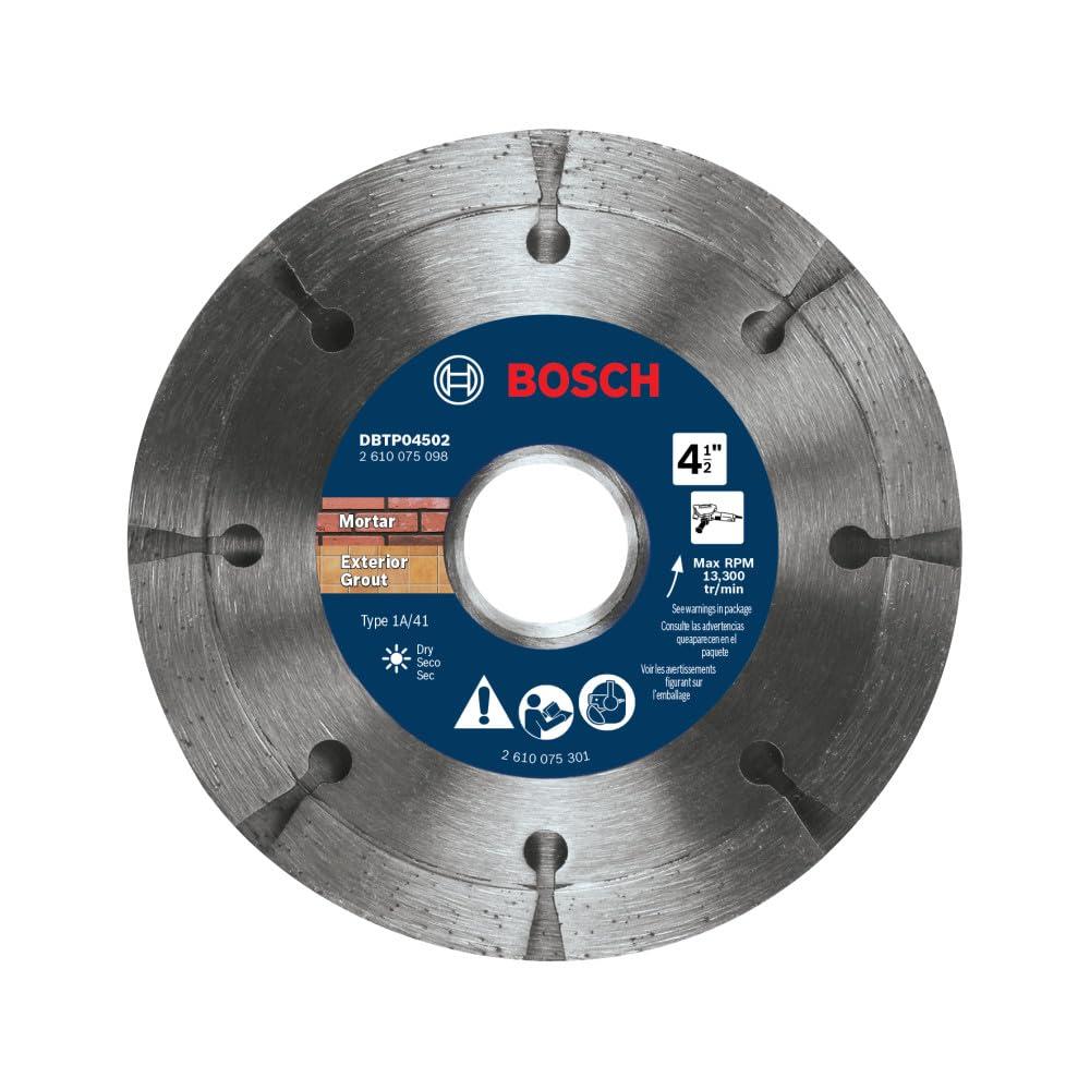 imageBosch DBTP0501 5 in Premium Segmented Tuckpointing Blade412 DIAMETER