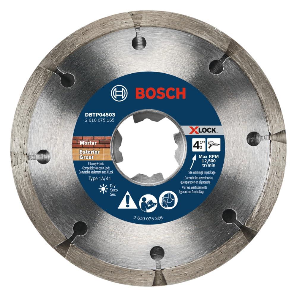 imageBosch DBTP0501 5 in Premium Segmented Tuckpointing Blade412 DIAMETER