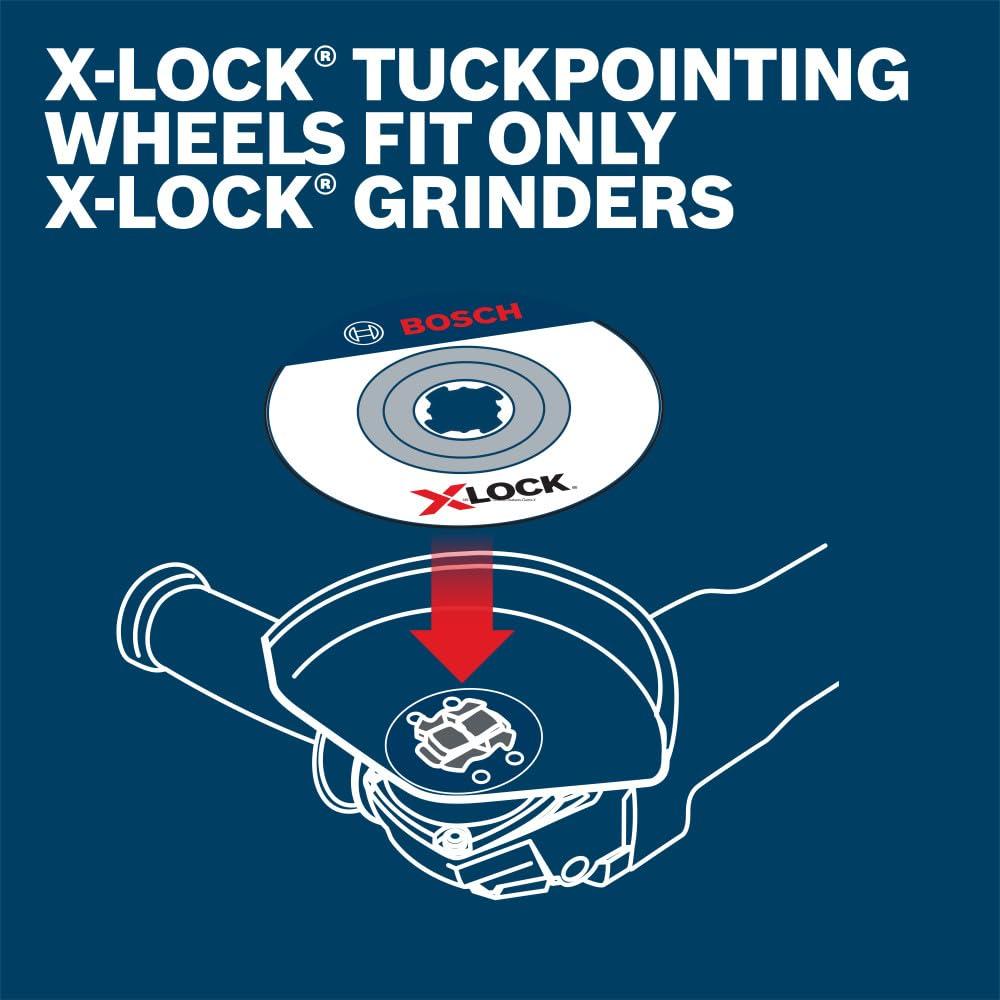 imageBosch DBTP0501 5 in Premium Segmented Tuckpointing Blade412 DIAMETER