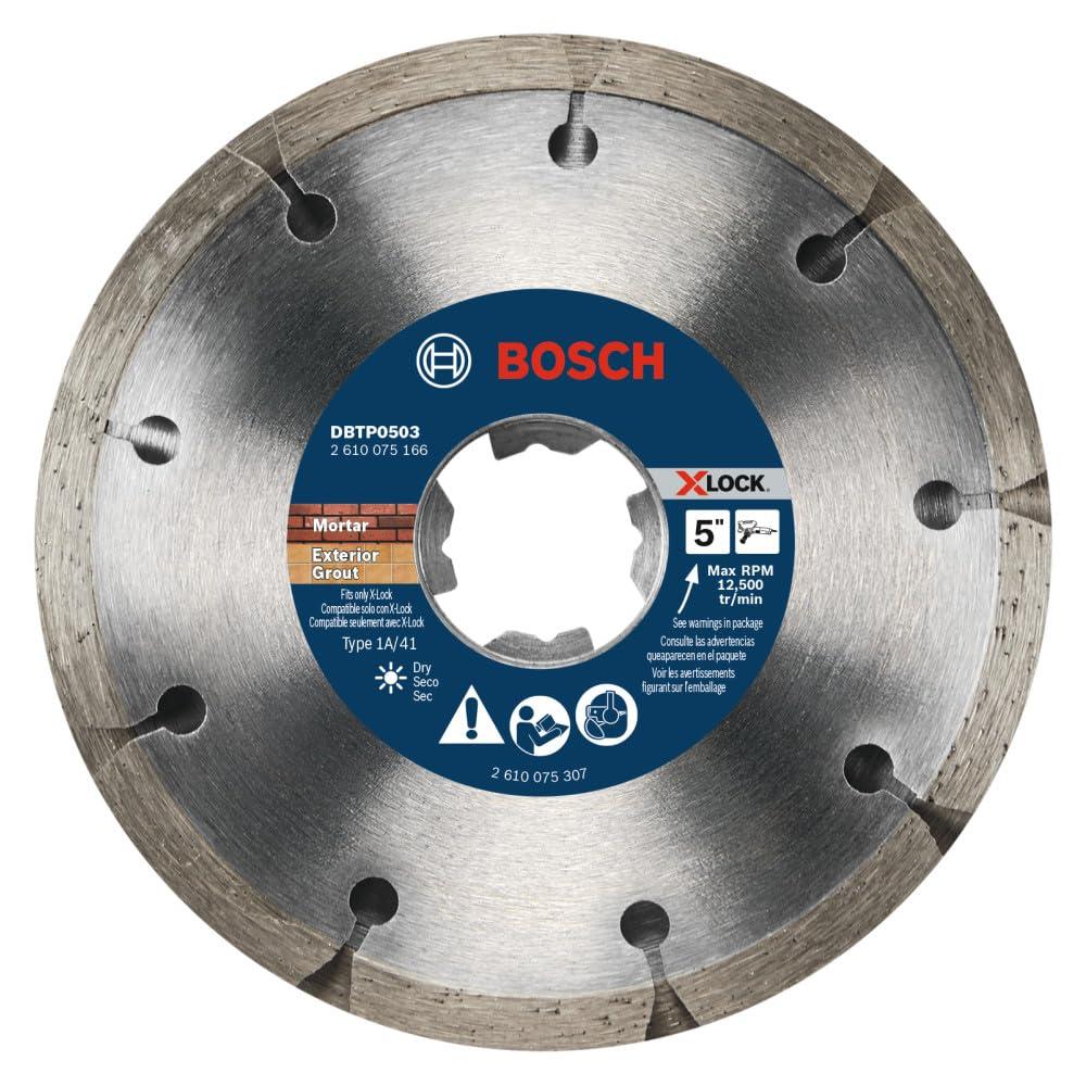 imageBosch DBTP0501 5 in Premium Segmented Tuckpointing Blade5 DIAMETER