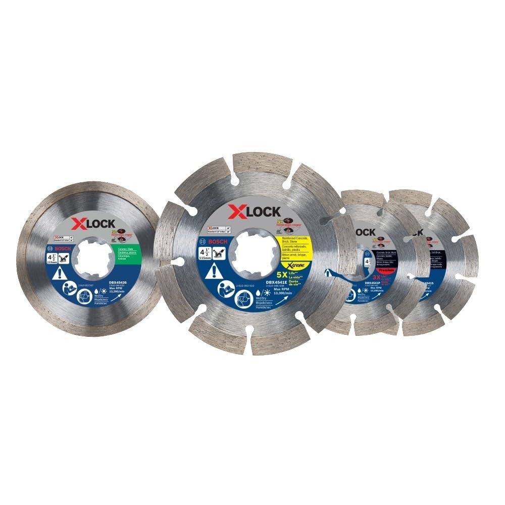 imageBosch DBX541E 5 in XLock Xtreme Segmented Rim Diamond Blade