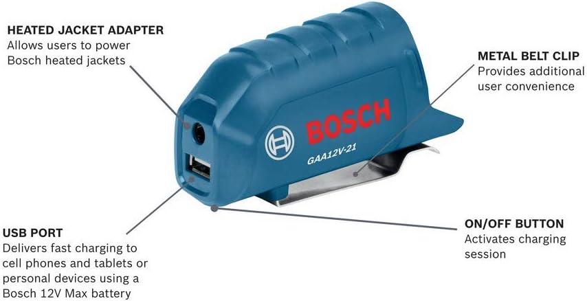 imageBosch GAA12V21N 12V Max Portable Power Adapter