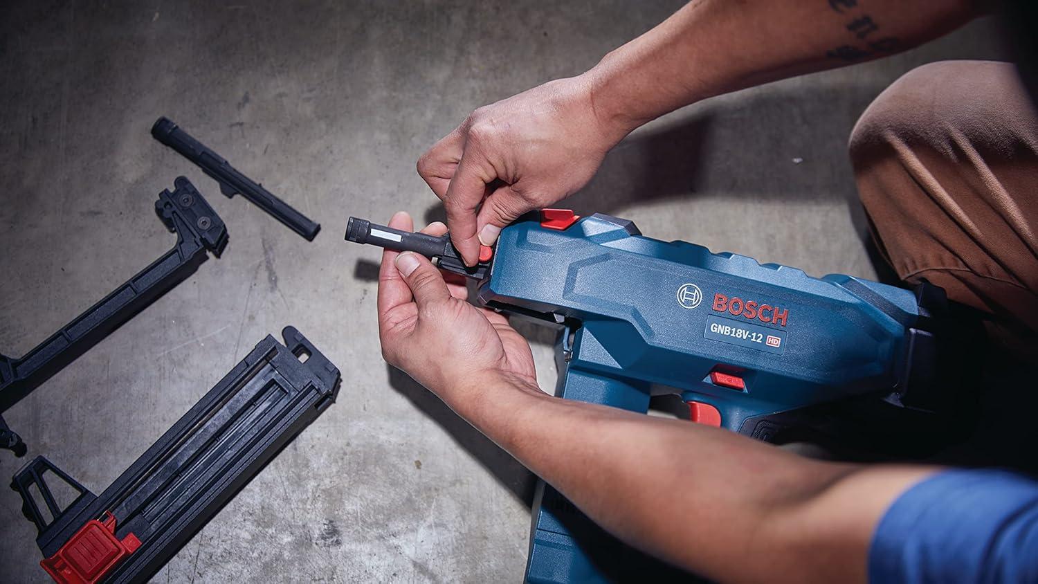 imageBosch GNB18V12K14 PROFACTOR 18V Concrete Nailer Kit with 1 CORE18V 8 Ah High Power BatteryTool Kit with 8aH battery
