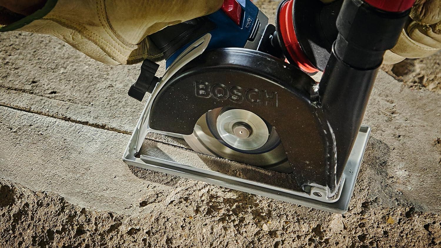 imageBosch GWS18V10B14 18V Brushless 412 5 In Angle Grinder Kit with 1 CORE18V 8 Ah High Power Battery