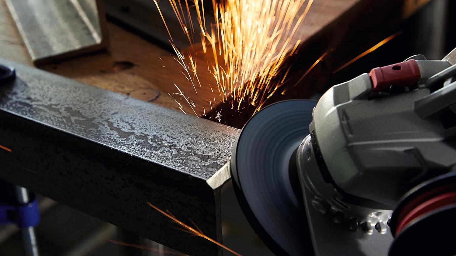 imageBosch GWS18V10B14 18V Brushless 412 5 In Angle Grinder Kit with 1 CORE18V 8 Ah High Power Battery