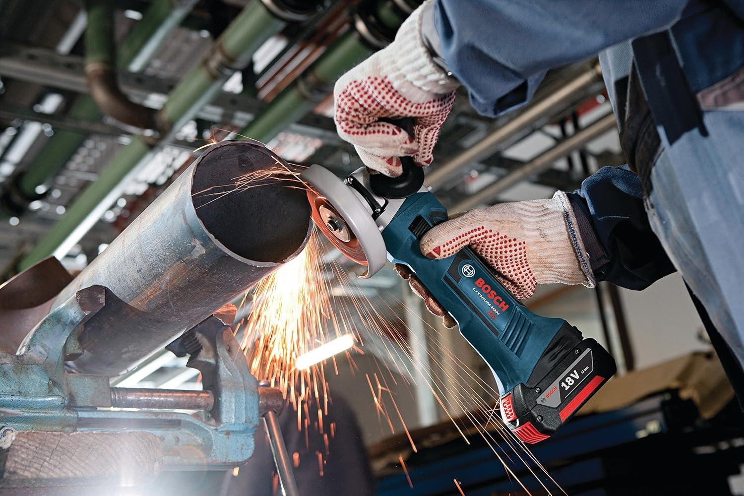imageBosch GWS18V45 18V 412 In Angle Grinder Bare Tool