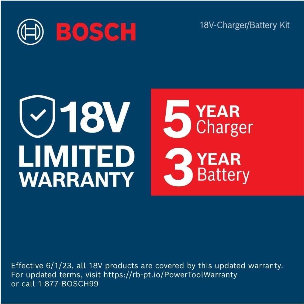 imageBosch GXS18V19N16 18V Starter Kit with 1 CORE18V 6 Ah High Power Battery and 1 18V 16 Amp Battery Turbo Charger