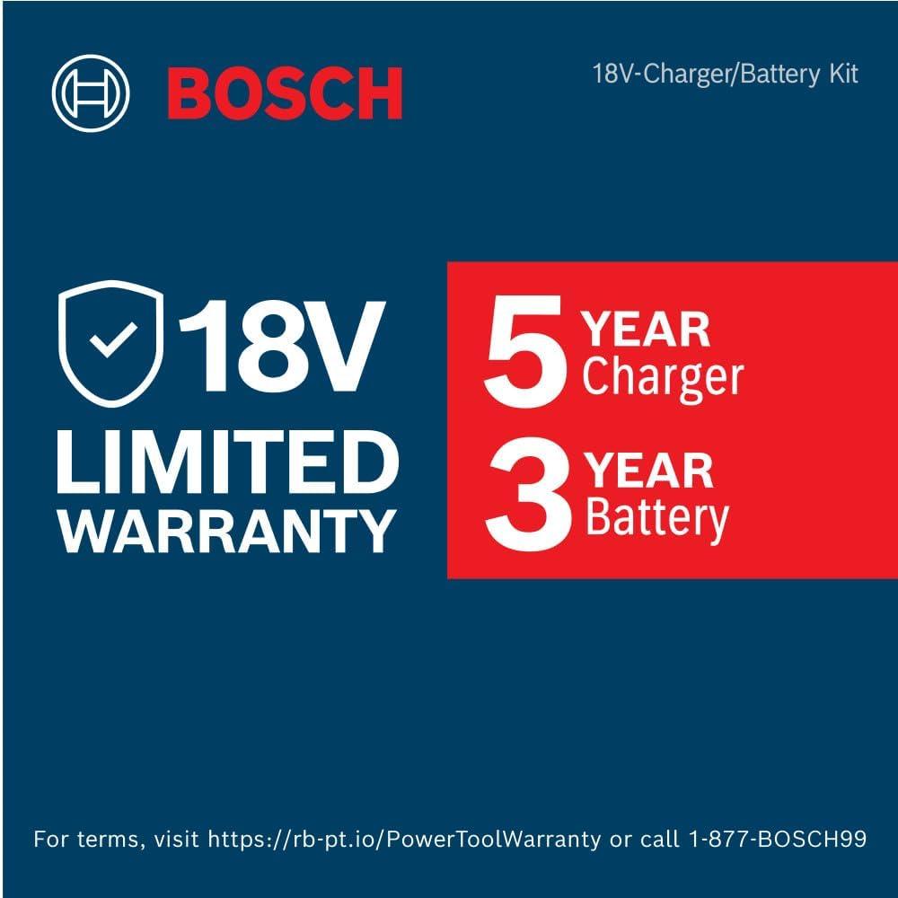 imageBosch GXS18V32N112 18V Starter Kit with 1 CORE18V 12 Ah High Power Battery and 1 18V 16 Amp Battery Turbo Charger