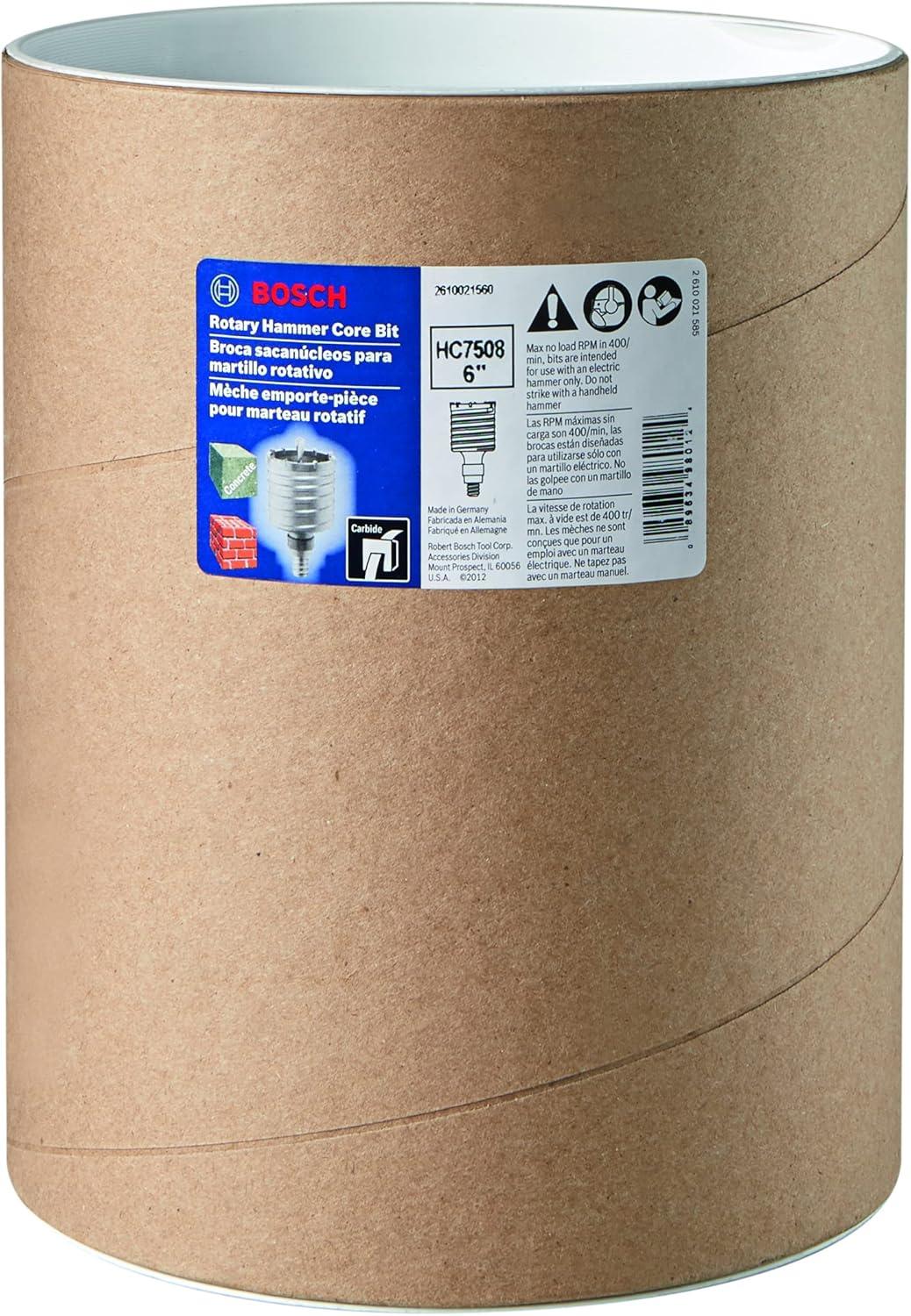imageBosch HC7506 4 in 2Piece Rotary Hammer Core Bit6Inch