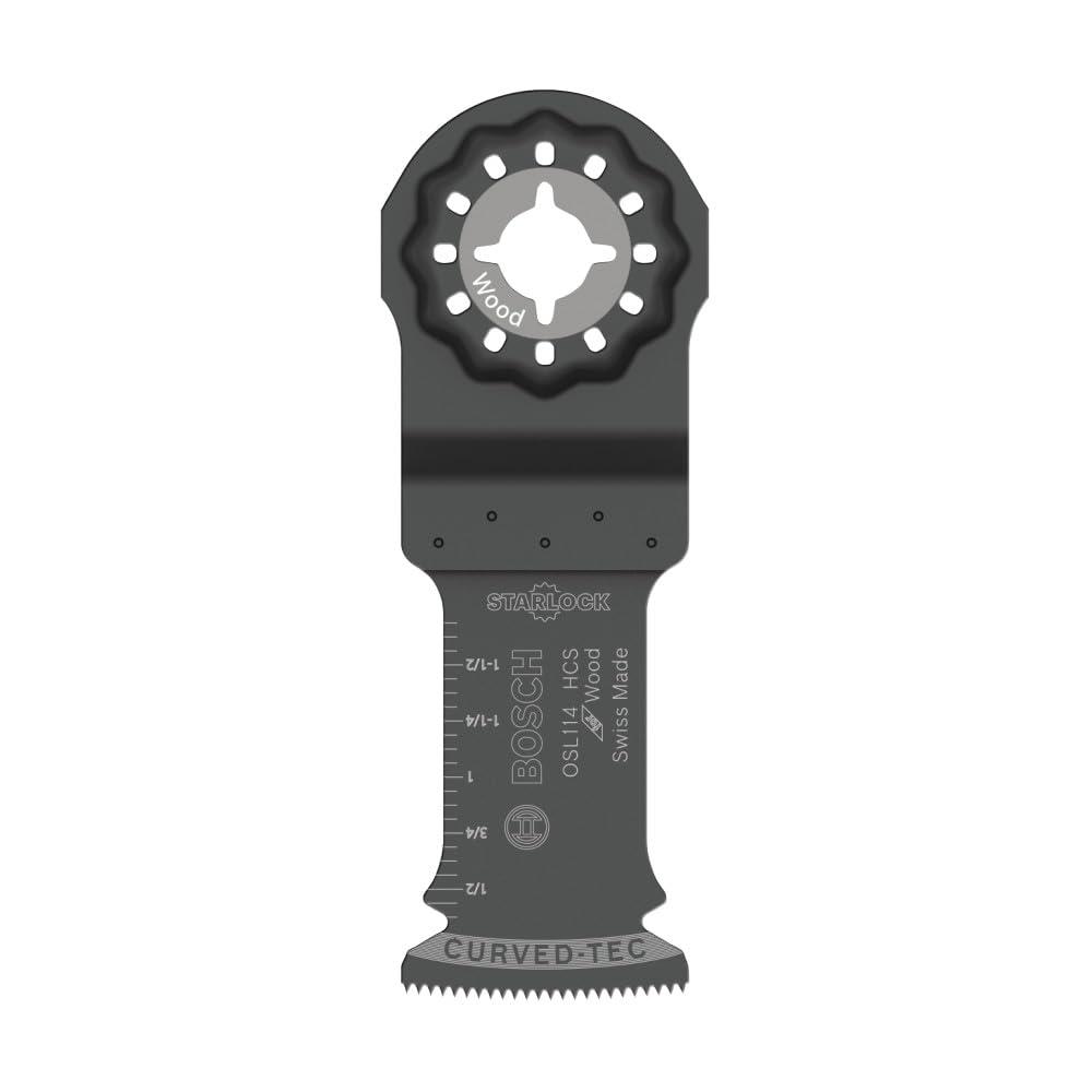 imageBosch OSL114 114 in Starlock Oscillating Multi Tool HighCarbon Steel Plunge Cut Blade114 in