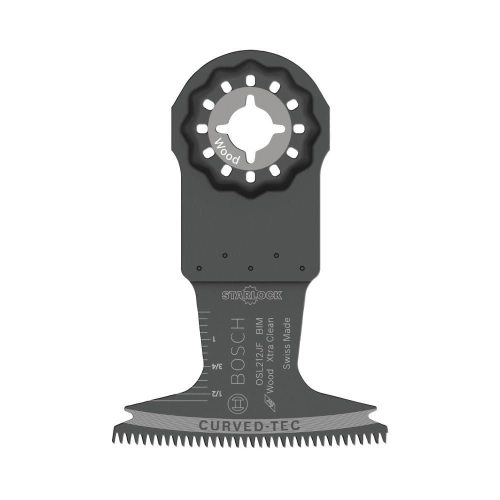 imageBosch OSL114 114 in Starlock Oscillating Multi Tool HighCarbon Steel Plunge Cut Blade212 in