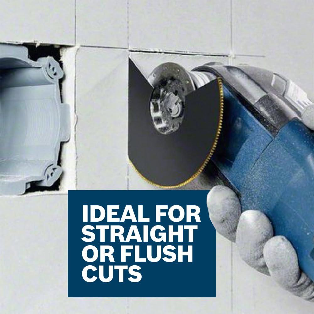 imageBosch OSL200CR 2 in Starlock Oscillating Multi Tool Carbide Grit Sanding Finger312 In