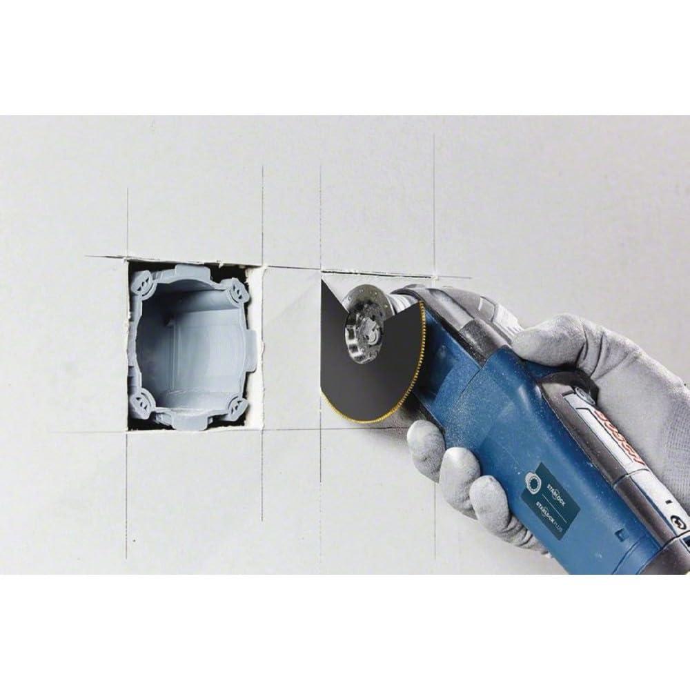 imageBosch OSL200CR 2 in Starlock Oscillating Multi Tool Carbide Grit Sanding Finger312 In