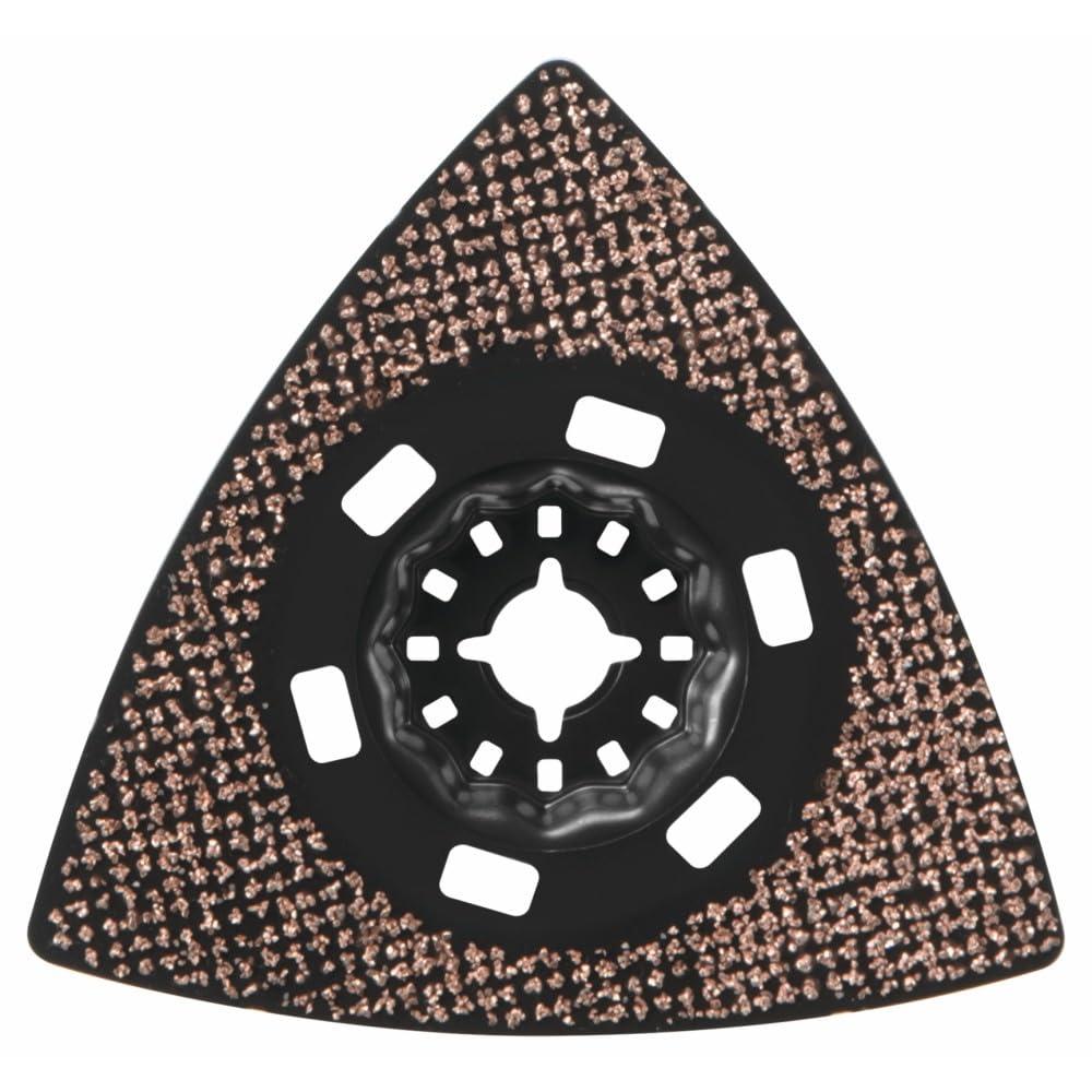 imageBosch OSL200CR 2 in Starlock Oscillating Multi Tool Carbide Grit Sanding Finger312 In