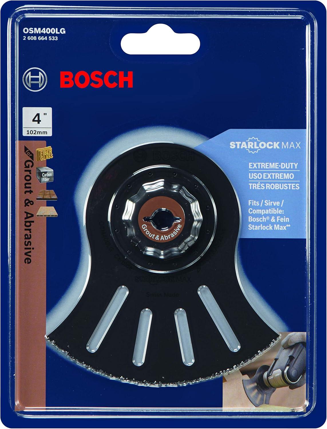 imageBosch OSM400LG StarlockMax Oscillating MultiTool Segmented Blade