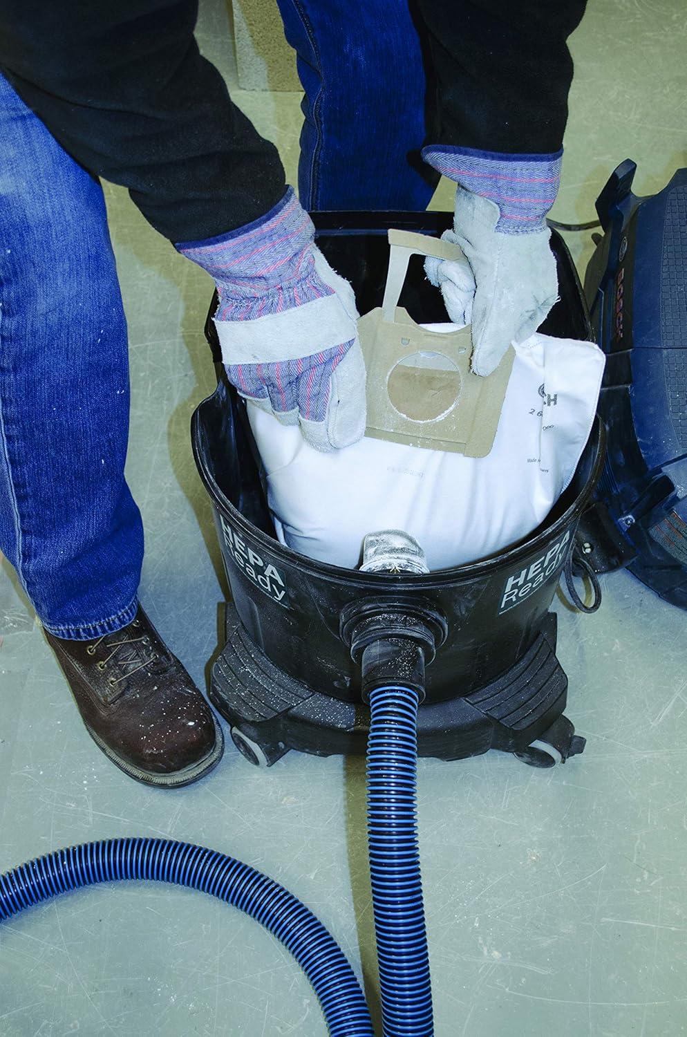 imageBosch VB090F30 Fleece Dust Bags for 9 gallon Dust Extractors 30 Pack