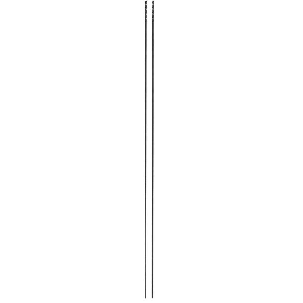 imageBOSCH BL2731 1Piece 116 In x 12 In Extra Length Aircraft Black Oxide Drill Bit for Applications in LightGauge Metal Wood Plastic1 Count Pack of 2