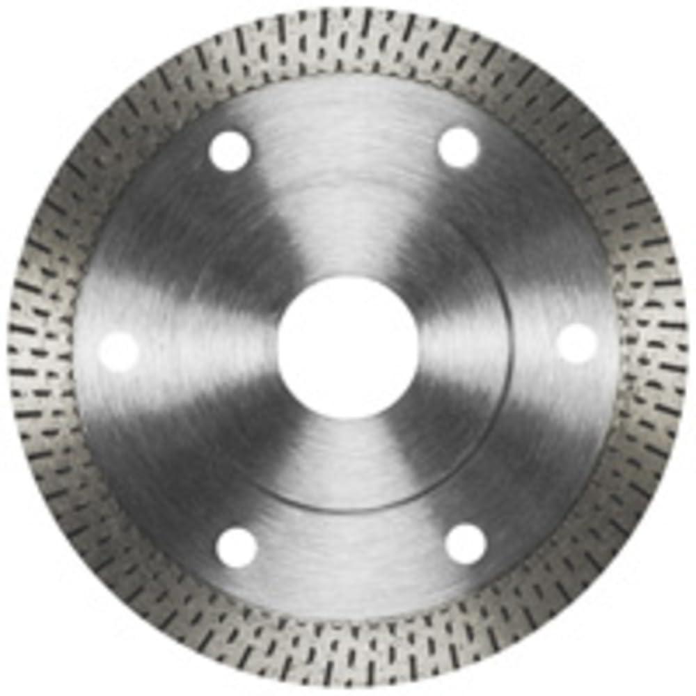 imageBOSCH DB442C 4 in Premium Turbo Rim Diamond Blade with 58 in 78 in Arbor for Smooth Cut WetDry Cutting Applications in Concrete Masonry4 in