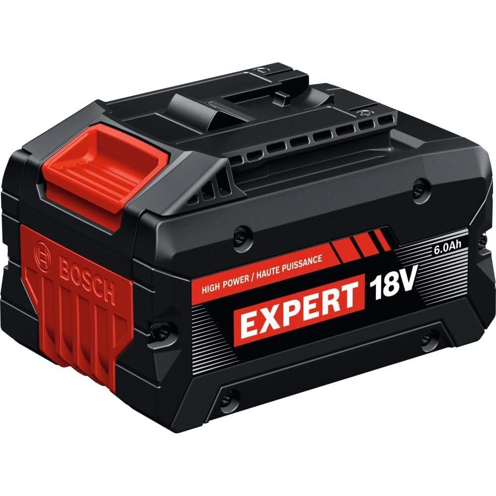 imageBOSCH EXBA18V60 EXPERT 18V 6 Ah High Power Battery with HighPower 21700 Cells CoolPack 20 Technology and AMPShare System Compatibility
