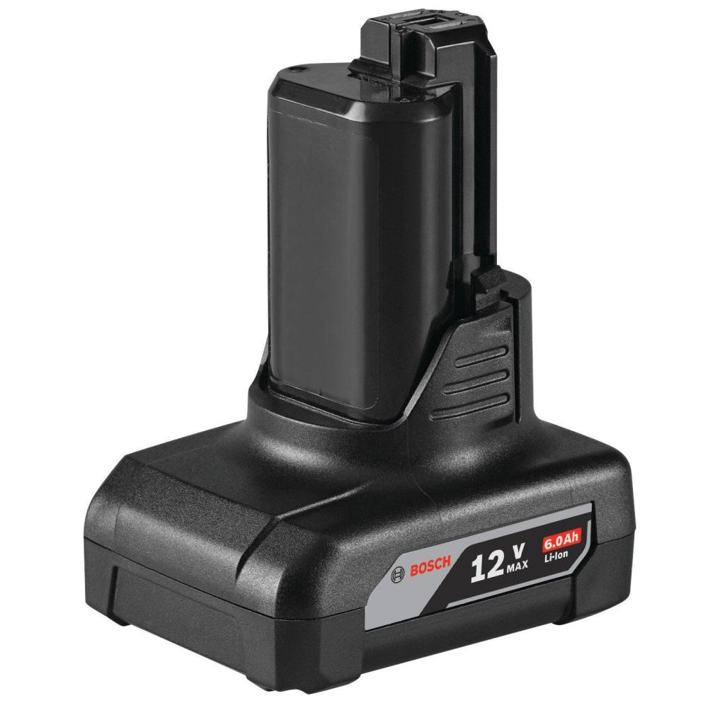 imageBOSCH GBA12V60 12V Max LithiumIon 6 Ah Battery12 V