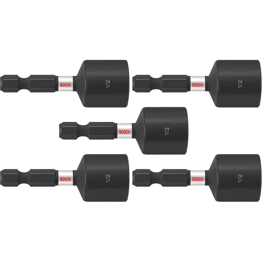 imageBOSCH ITNSV105 5Piece 178 InImpact Tough Nutsetters Assorted Set178 In