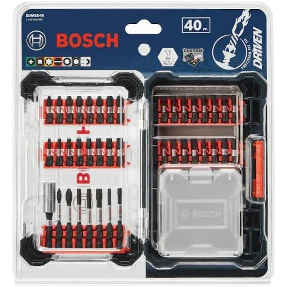 imageBOSCH SDMSD4040 pc Driven Impact Screwdriving Custom Case Set