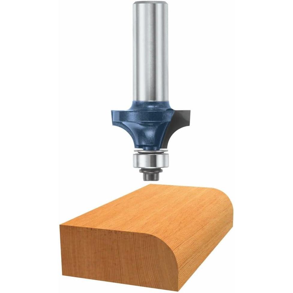 imageBosch 84405M 14 in x 12 in Carbide Tipped Roundover Bit