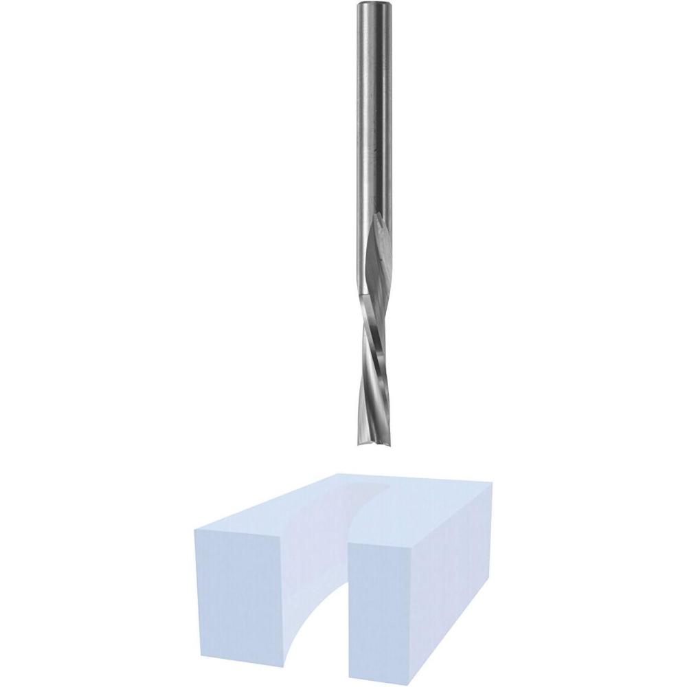 imageBosch 85611M 14 in Solid Carbide Double Flute Acrylic Router Bit