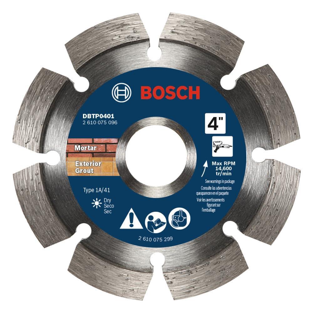 imageBosch DBTP0501 5 in Premium Segmented Tuckpointing Blade4 DIAMETER