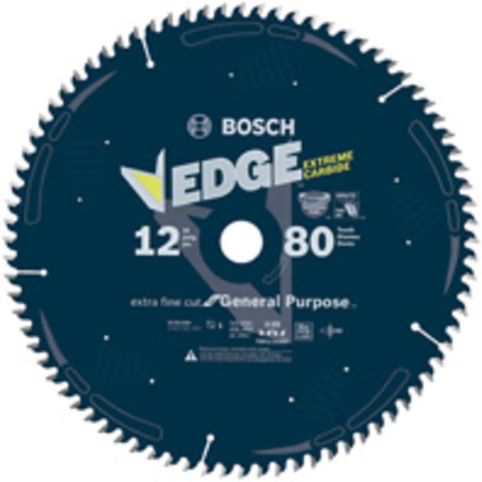 imageBosch DCB1280 12 in 80 Tooth Edge Circular Saw Blade for ExtraFine Finish