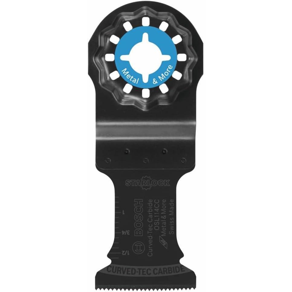 imageBosch OSL114CC 114 in Starlock Oscillating MultiTool CurvedTec Carbide Extreme Plunge Blade