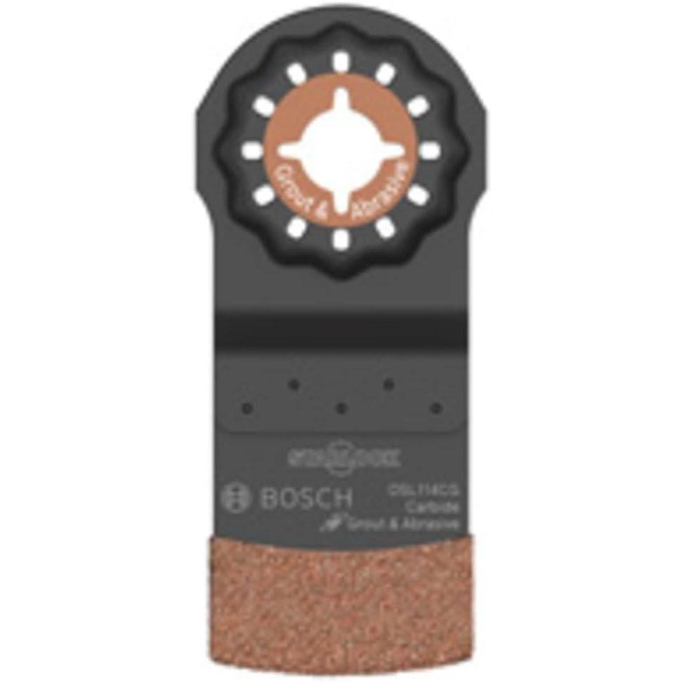 imageBosch OSL114CG 114 in Starlock Oscillating Multi Tool Carbide Grit Plunge Cut Blade