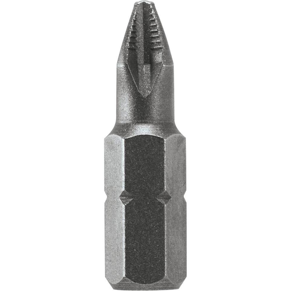 imageBosch P2102 1 In Phillips Insert Bit Pt P2 Ribbed Shank 14 In