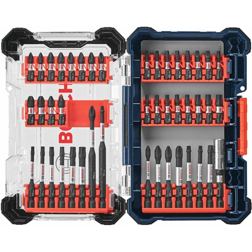 imageBosch SDMSD44 44 pc Driven Impact Screwdriving Custom Case Set