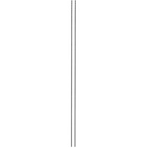 BOSCH BL2731 1-Piece 1/16 In. x 12 In. Extra Length Aircraft Black Oxide Drill Bit for Applications in Light-Gauge Metal, Wood, Plastic(1 Count (Pack of 2))