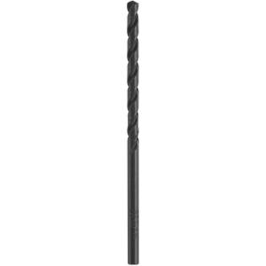 BOSCH BL4135 1-Piece 1/8 in. x 2-3/4 in. Fractional Jobber Black Oxide Drill Bit for Applications in Light-Gauge Metal, Wood, Plastic (Pack of 12)