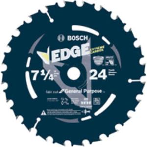 BOSCH DCB724B25-25 25 pc. 7-1/4 in. 24 Tooth Edge Circular Saw Blades for Framing (Bulk)