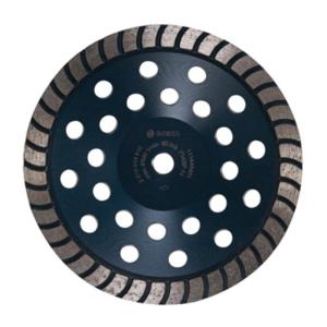BOSCH DCTH0701 7 in. Turbo Hubbed Diamond Cup Wheel | Smooth Finish, Longer Life | Concrete, Masonry | Large Angle Grinders